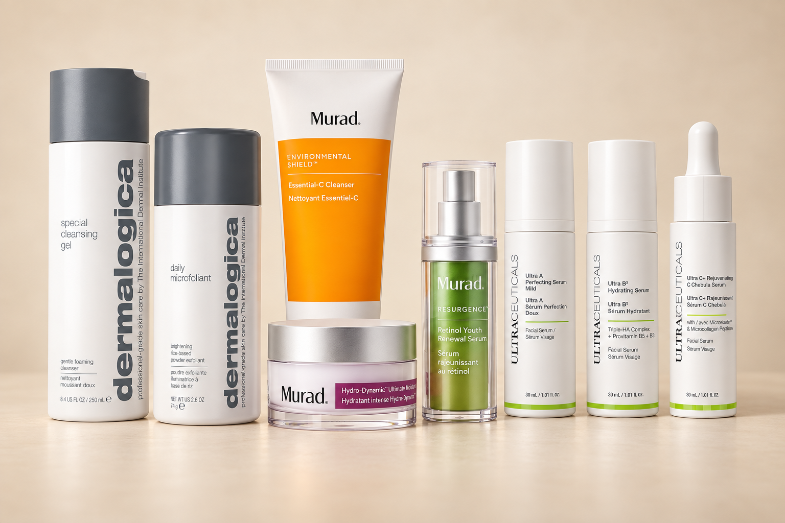 Professional skin and beauty product brands stocked by Salon Lane
