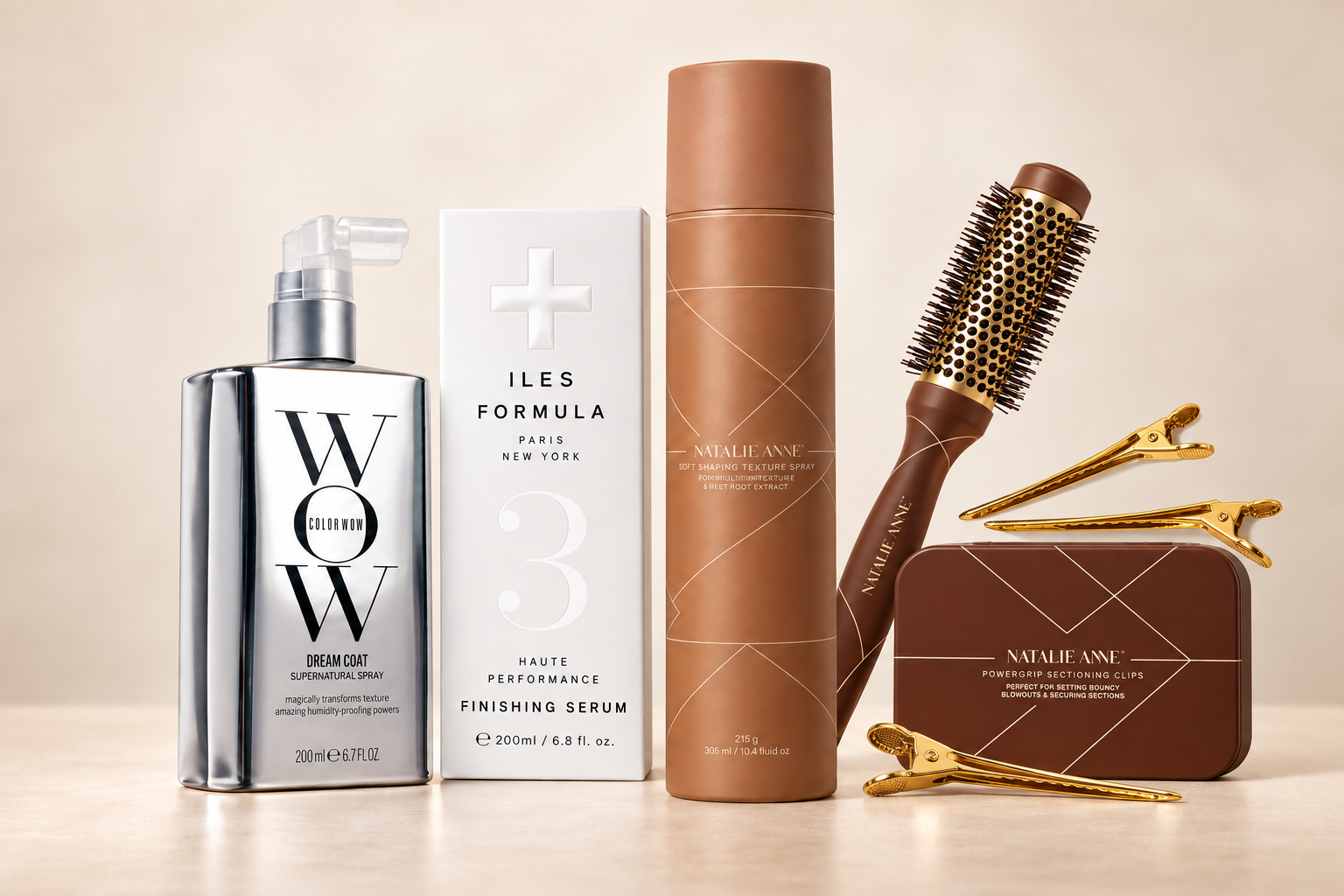 Professional styling product brands stocked by Salon Lane