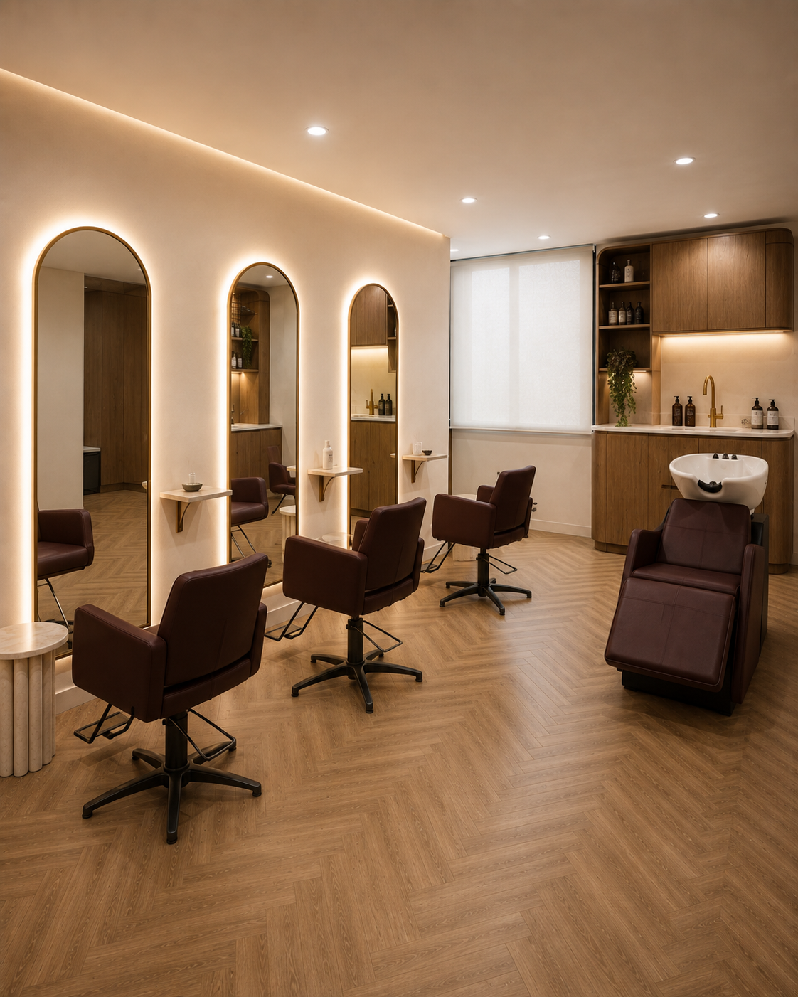 Classic Triple hair studio rendering at Salon Lane Richmond